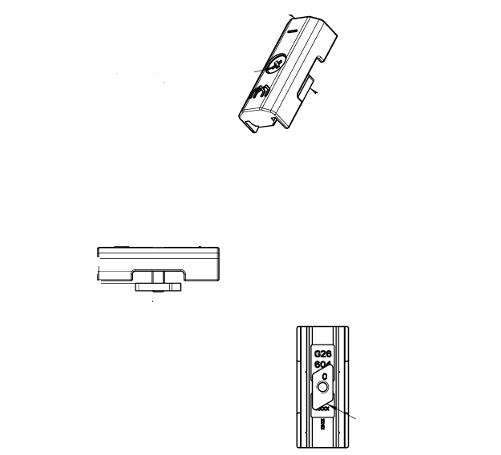 Gâche ponctuelle à clamer G-26604-00-0-1 FERCO
